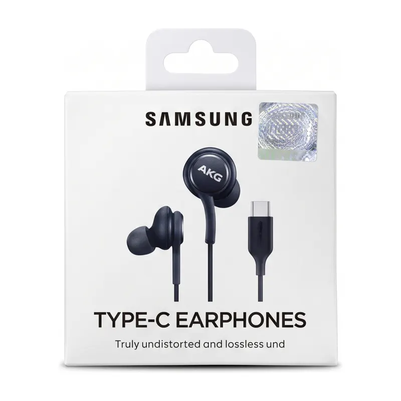 EARPHONE S20 (ORG 100%/R) TYPE-C BLACK