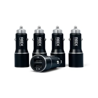 CAR CHARGER C809 2USB BLACK