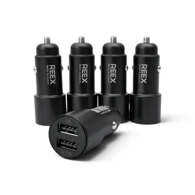 CAR CHARGER C059 2USB BLACK