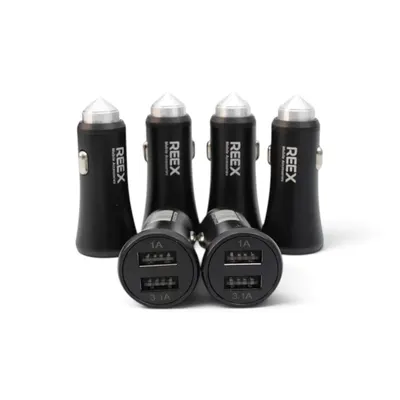 CAR CHARGER C310A 2USB BLACK