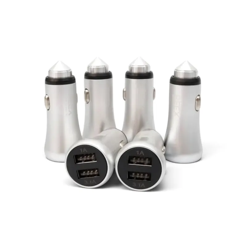 CAR CHARGER C310A 2USB SILVER