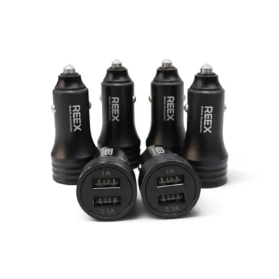 CAR CHARGER C802 2USB 3.1A BLACK