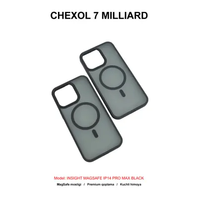 CHEXOL 7 MILLIARD INSIGHT MAGSAFE IP14 PRO MAX BLACK