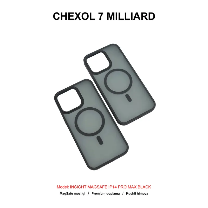 CHEXOL 7 MILLIARD INSIGHT MAGSAFE IP14 PRO MAX BLACK