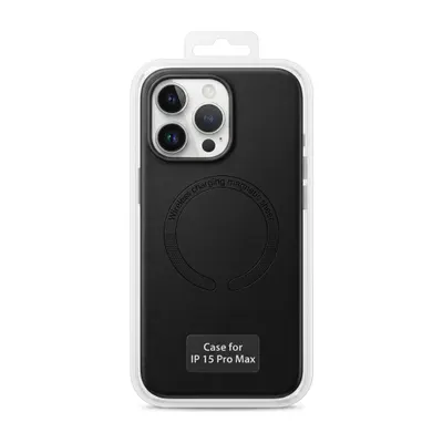 CHEXOL LEATHER MAGNETIC IP15 PRO MAX DARK GREY