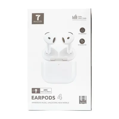 BLUETOOTH 7 MILLIARD EARPODS 4 ANC WHITE 7MEA4WH