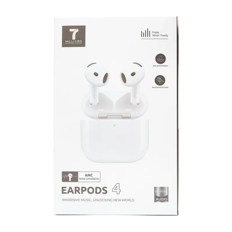 BLUETOOTH 7 MILLIARD EARPODS 4 ANC WHITE 7MEA4WH