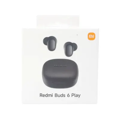 BLUETOOTH REDMI BUDS 6 PLAY BLACK (LUX)