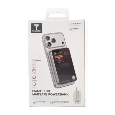 PB 7 MILLIARD SMART LCD MAGSAFE 10000mAh 7MPBSL10MBK BLACK