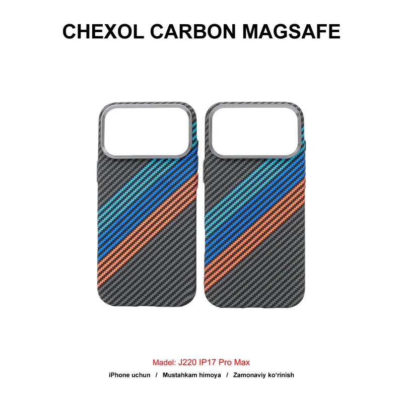 CHEXOL CARBON MAGSAFE J220 IP17 PRO MAX