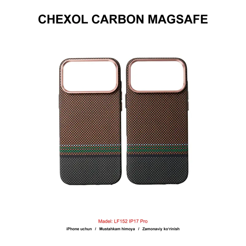 CHEXOL CARBON MAGSAFE LF152 IP17 PRO