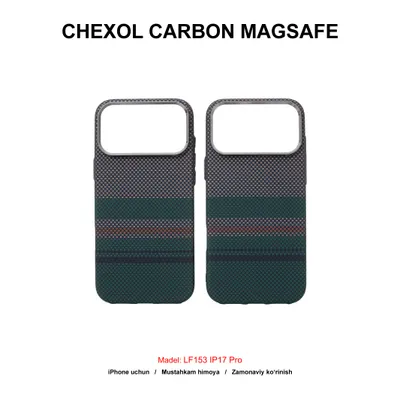 CHEXOL CARBON MAGSAFE LF153 IP17 PRO