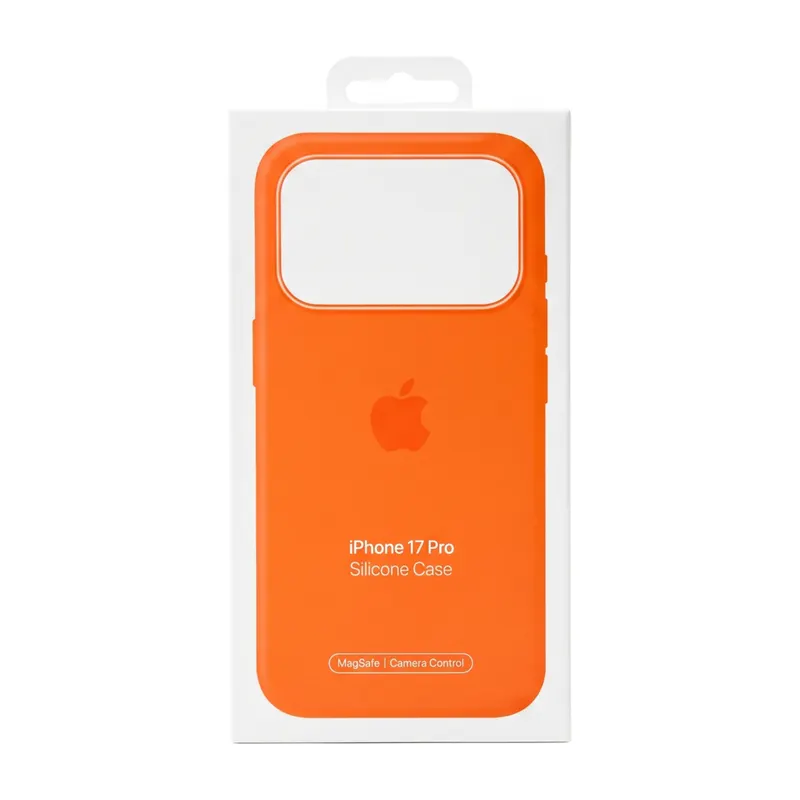 CHEXOL SILICONE MAGSAFE IP17 PRO ORANGE (LUX)