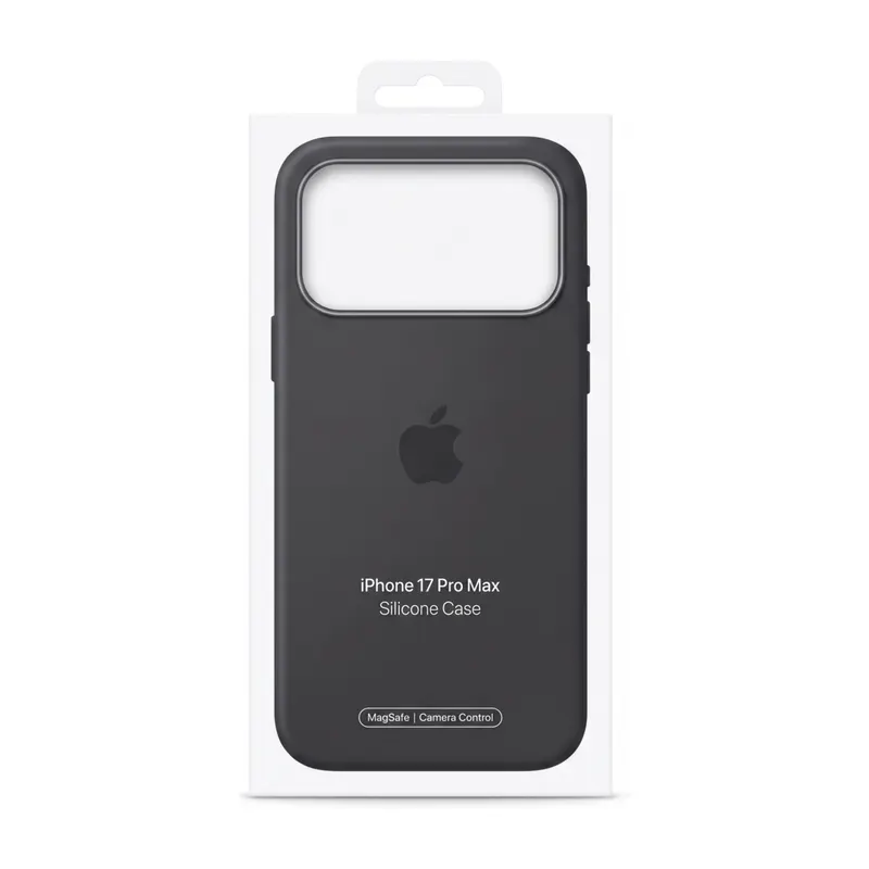 CHEXOL SILICONE MAGSAFE IP17 PRO MAX BLACK (LUX)