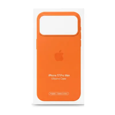 CHEXOL SILICONE MAGSAFE IP17 PRO MAX ORANGE (LUX)