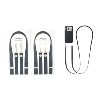 CROSSBODY STRAP BLACK