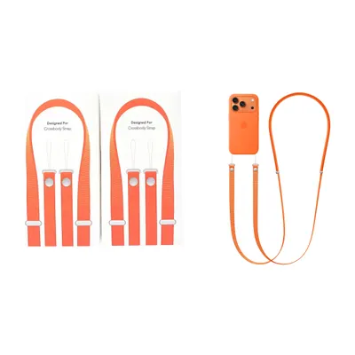CROSSBODY STRAP ORANGE