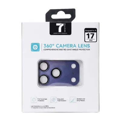 CAMERA LENS 7 MILLIARD ALUMINIUM 7MCLA17PBL IP17 PRO BLUE