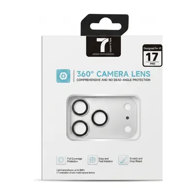 CAMERA LENS 7 MILLIARD ALUMINIUM 7MCLA17PSL IP17 PRO SILVER