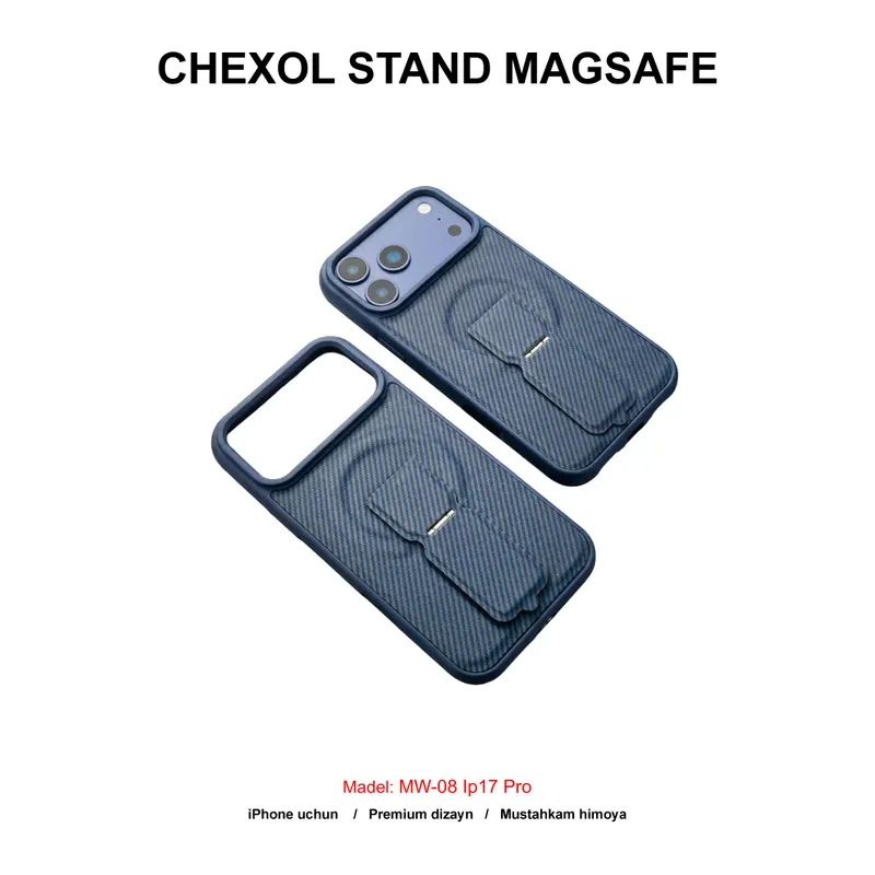 CHEXOL STAND MAGSAFE MW-08 IP17 PRO BLUE