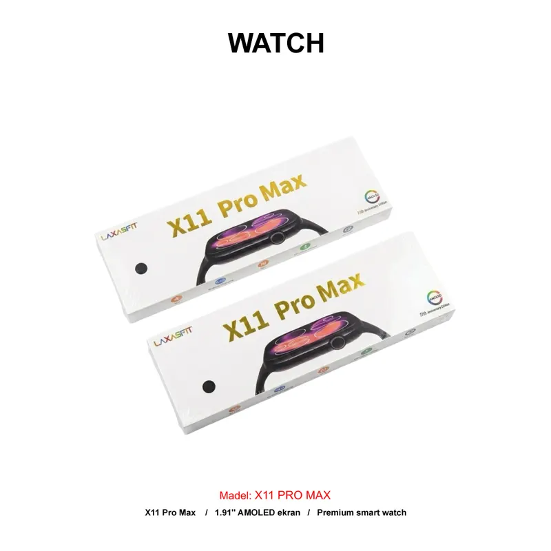 WATCH X11 PRO MAX SILVER