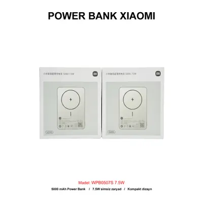 PB XIAOMI WPB0507S 7.5W 5000mAh GOLD (LUX)