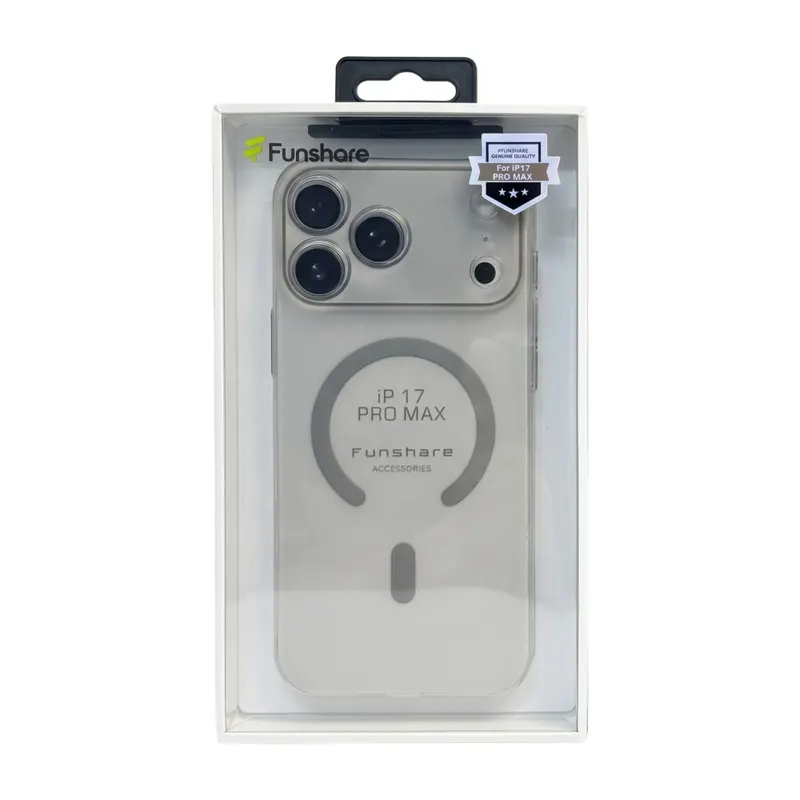 CHEXOL FUNSHARE PC SLIM MAGSAFE FN06 IP17 PRO MAX BLACK