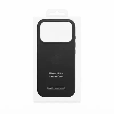 CHEXOL LEATHER MAGSAFE IP18 PRO BLACK (LUX)