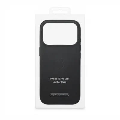 CHEXOL LEATHER MAGSAFE IP18 PRO MAX BLACK (LUX)