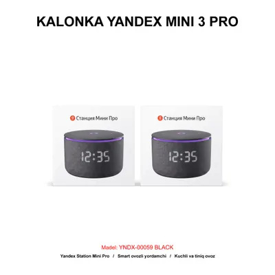 KALONKA YANDEX MINI 3 PRO YNDX-00059 BLACK