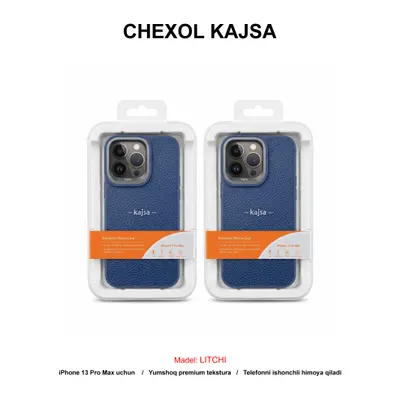 CHEXOL KAJSA LITCHI IP15 PRO MAX BLUE