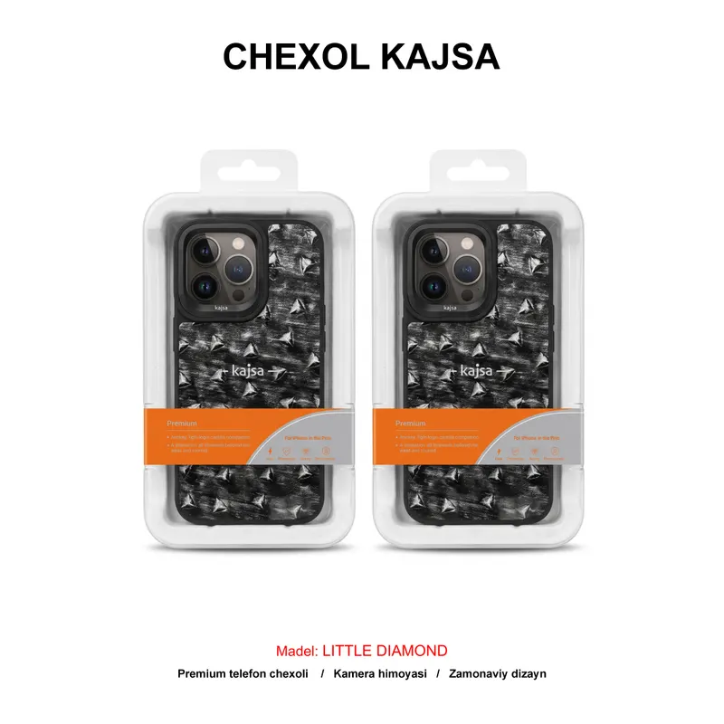 CHEXOL KAJSA LITTLE DIAMOND IP15 PRO MAX GREY