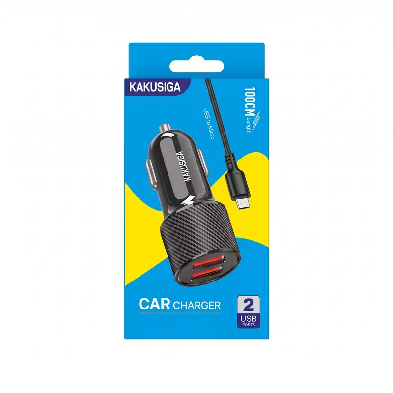 CAR CHARGER KAKUSIGA KSC-673 V8 BLACK