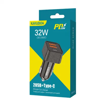 CAR CHARGER KAKUSIGA KSC-675 BLACK