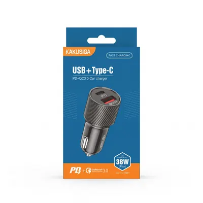 CAR CHARGER KAKUSIGA KSC-677 BLACK
