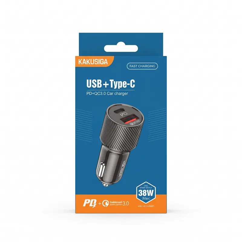 CAR CHARGER KAKUSIGA KSC-677 BLACK