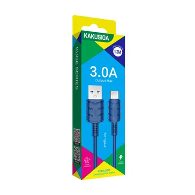 USB CABLE KAKUSIGA KSC-710 TYPE-C BLUE