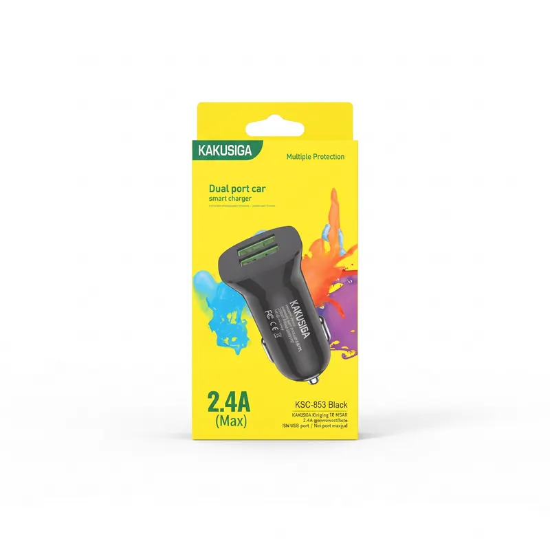 CAR CHARGER KAKUSIGA KSC-853 BLACK