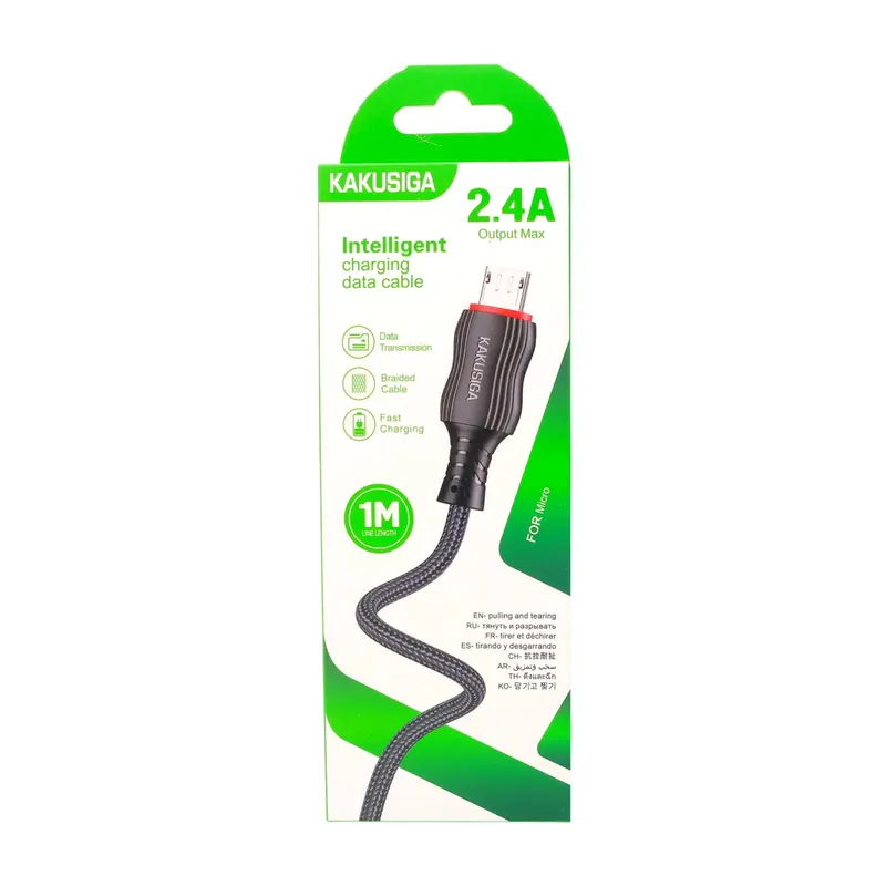 USB CABLE KAKUSIGA KSC-807 V8 BLACK