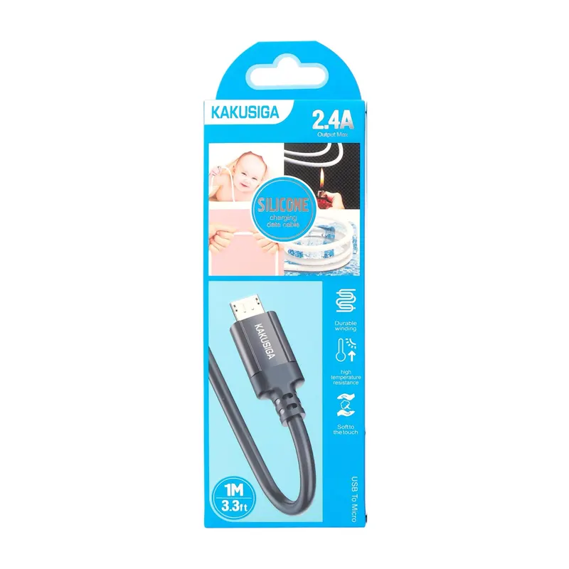 USB CABLE KAKUSIGA KSC-810 V8 BLACK