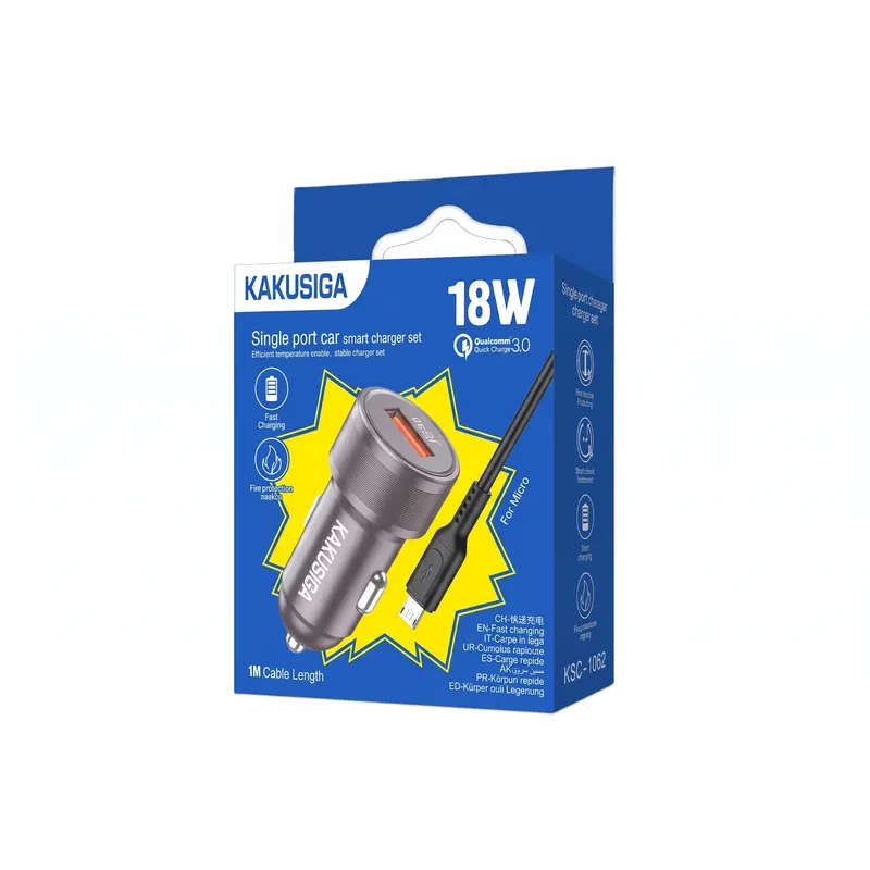 CAR CHARGER KAKUSIGA KSC-1052 V8 GREY