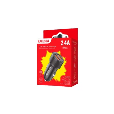CAR CHARGER KAKUSIGA KSC-859 BLACK