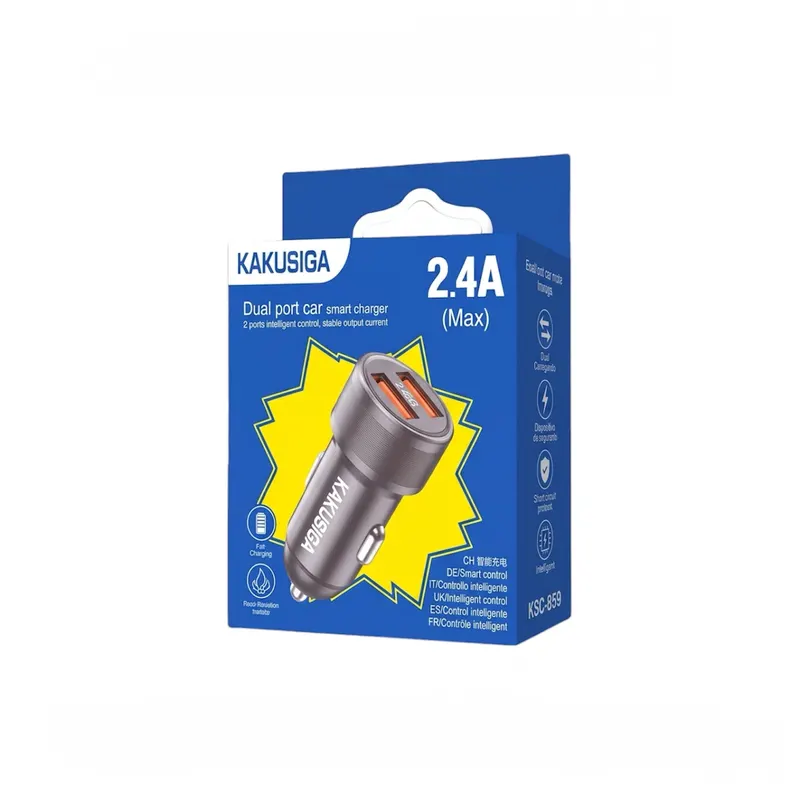 CAR CHARGER KAKUSIGA KSC-859 GREY
