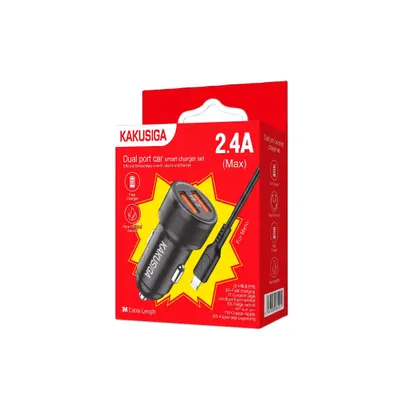 CAR CHARGER KAKUSIGA KSC-860 V8 BLACK