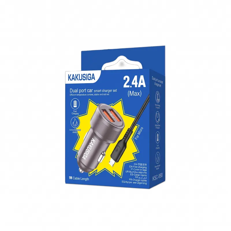 CAR CHARGER KAKUSIGA KSC-860 V8 GREY