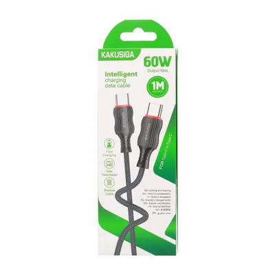 USB CABLE KAKUSIGA KSC-807 TC-TC BLACK
