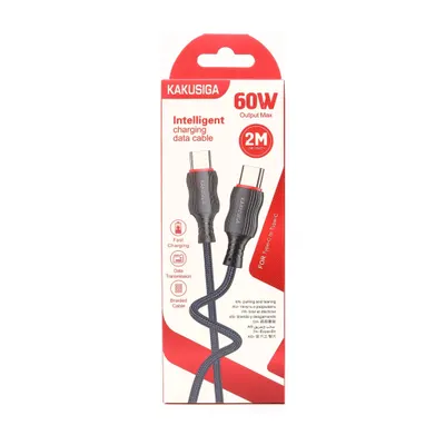 USB CABLE KAKUSIGA KSC-996 TC-TC BLACK