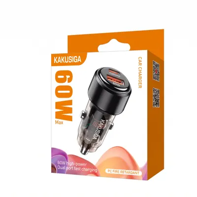 CAR CHARGER KAKUSIGA KSC-1175 BLACK