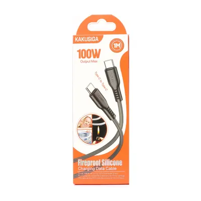 USB CABLE KAKUSIGA KSC-973 TC-TC BLACK