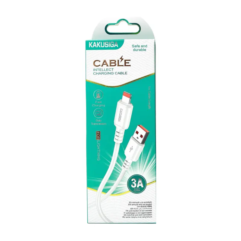 USB CABLE KAKUSIGA KSC-982 IP WHITE